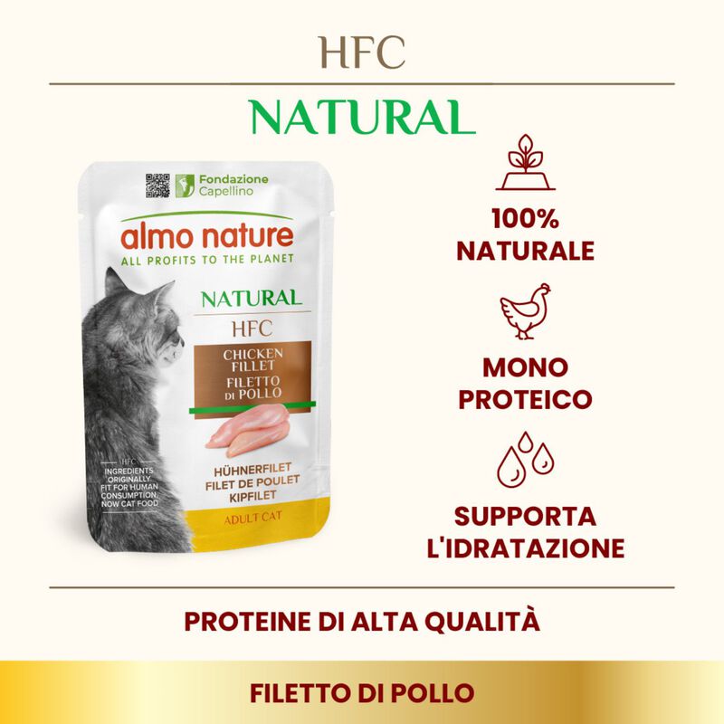 Almo Nature HFC Jelly Cat Adult Pollo 55 gr