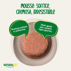 Naturalpet Cat Adult Mousse con Tonno e Merluzzo 85 gr