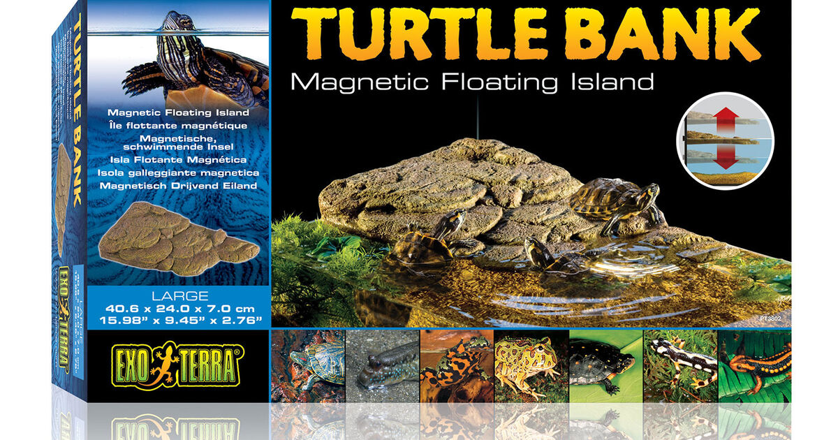 Exo Terra Turtle Bank Isola Galleggiante Large L'Isola dei