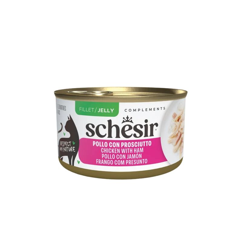 Schesir Cat Filetti Pollo con Prosciutto in Jelly 70 gr