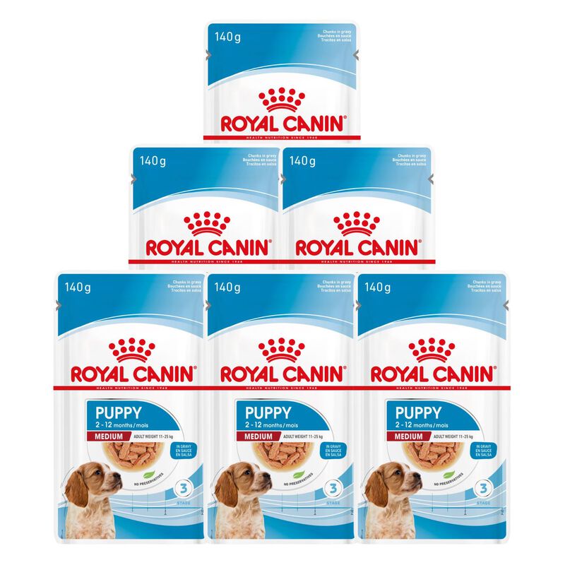 Royal Canin Dog Medium Puppy 140 gr