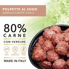 Tasty Pet Polpette in Salsa per cani con Agnello, Carote e Piselli 400 gr