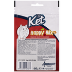 Ket Cat Adult Happy Mix Snack gusto Carne 60gr