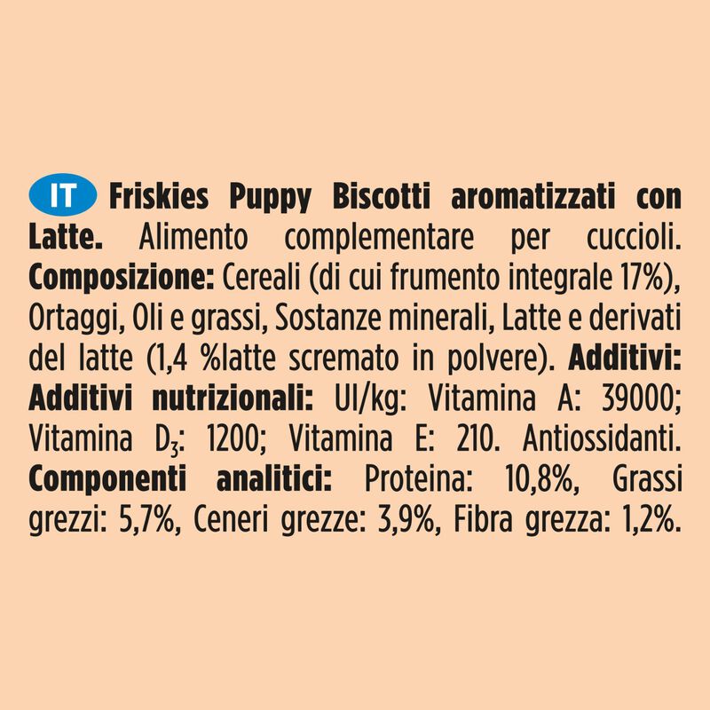 Friskies Biscotti al Latte per cuccioli 350 gr