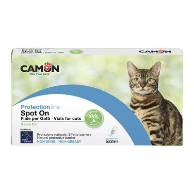 Camon Protection Line Spot on gatto 5 fiale