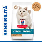 Hill's Science Plan Cat Adult Hypoallergenic Uova e proteine degli insetti 1,5 kg