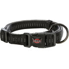 Trixie Dog Collare Softline Elegance XS-S Nero/Grigio