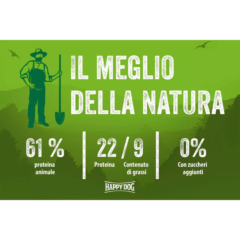Happy Dog Adult NaturCroq Agnello e riso 4 kg