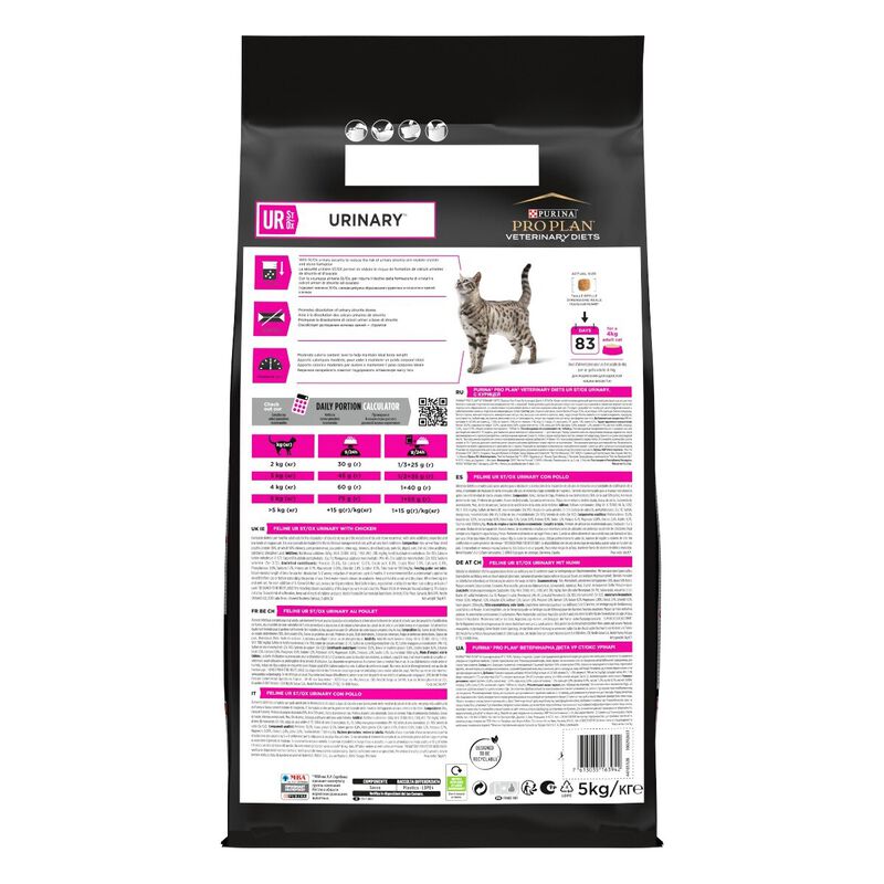 Pro Plan Veterinary Diets Cat UR Urinary St/Ox con Pollo 8kg