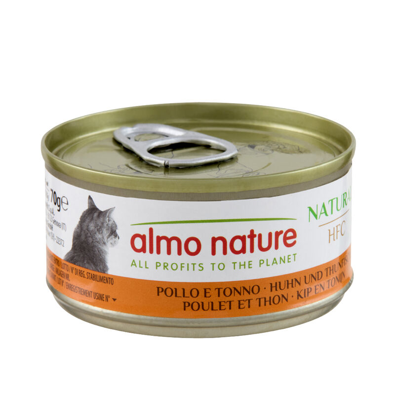 Almo Nature HFC Natural Cat Pollo e Tonno 70 gr