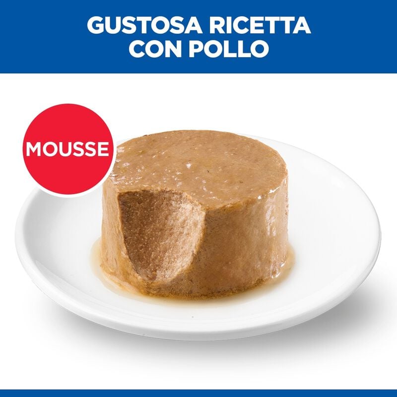 Hill's Science Plan Sterilised Mature Adult Mousse per gatti Pollo 85 gr