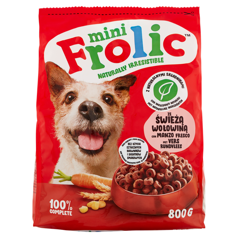 Frolic Dog Mini con Manzo fresco 800gr