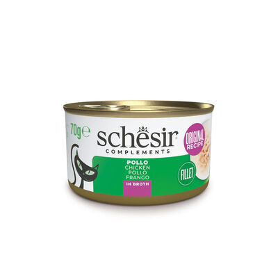 Schesir Cat Pollo in Brodo 70 g