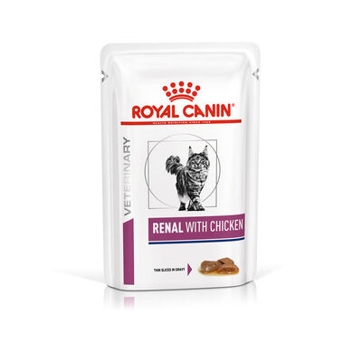 Royal Canin Veterinary Diet Cat Renal con pollo 12x85 gr
