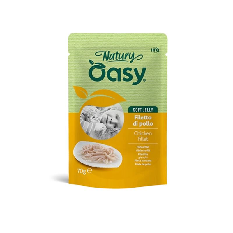 Oasy Natury cat adult Filetto di Pollo 70 gr