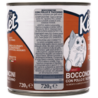 Ket Adult All breeds Bocconcini Pollo e Tacchino 720 gr