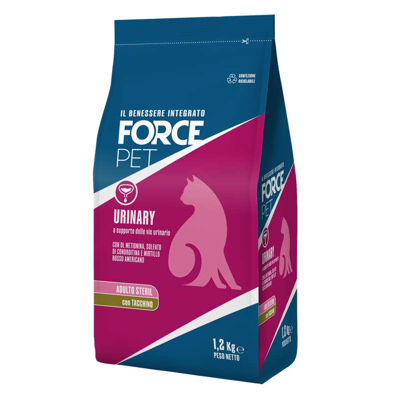 Forcepet Cat Adult Steril Urinary con tacchino 1,2kg