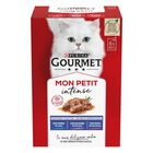 Gourmet Mon Petit Cat Adult con Tonno, Salmone, Trota 6 x 50 gr