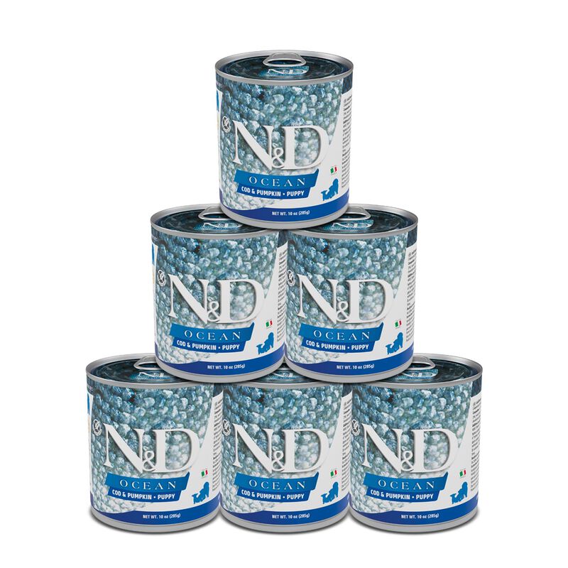 Farmina N&D Ocean Dog Puppy Merluzzo e zucca 285 gr