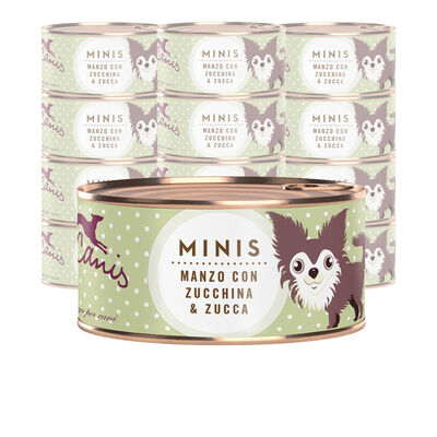 Terra Canis Dog Minis Manzo con Zucchino e Zucca 100 gr