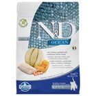 Farmina N&D Ocean Cat Kitten Merluzzo, Gamberetto, Zucca e Melone cantalupo 300 gr