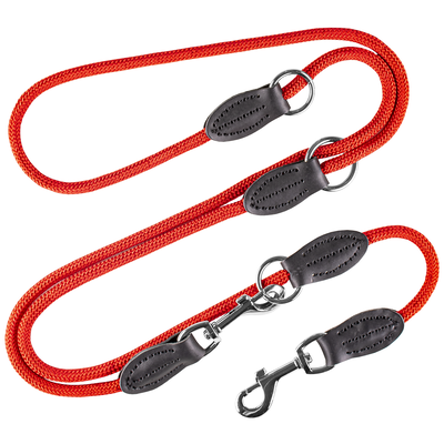 Petup Guinzaglio d'addestramento in corda 8x2000 mm Rosso