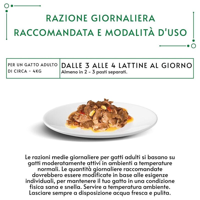 Gourmet Nature's Creations Cat Adult al Tonno con pomodori e riso 85 gr