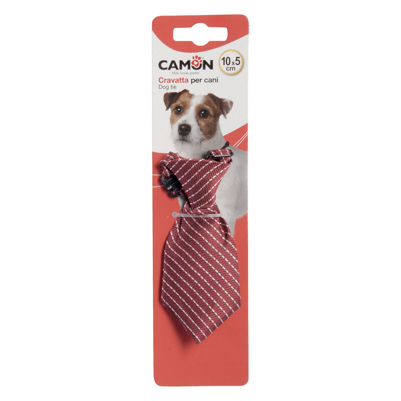 Camon Cravatta a righe per cani 10x5cm