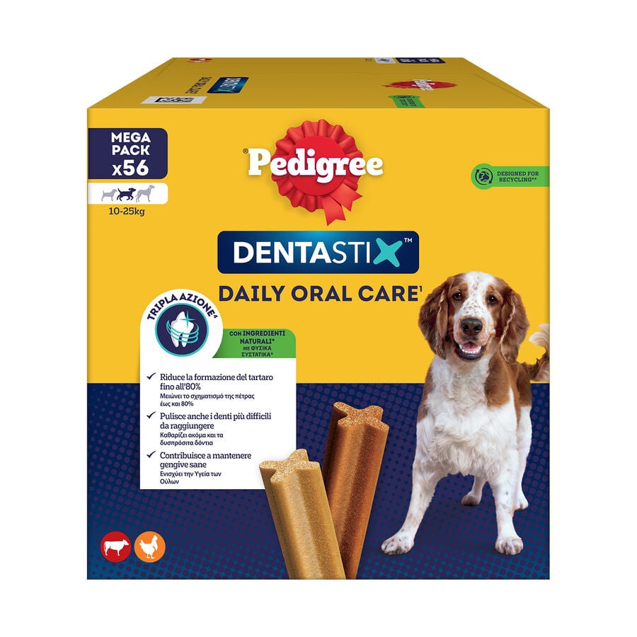 Pedigree Dentastix Dog Medium Multipack x56pz