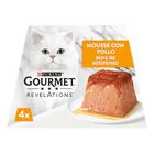 Gourmet Revelation Cat Mousse con Pollo 4 x 57 gr