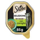 Sheba Cat Selezione in salsa con coniglio 85gr image number 0