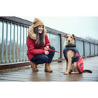 Hunter Impermeabile per cani Uppsala Cozy nero e rosso tg. 30