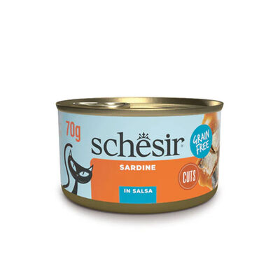 Schesir Cat Adult Filetti di sardine in salsa 70gr