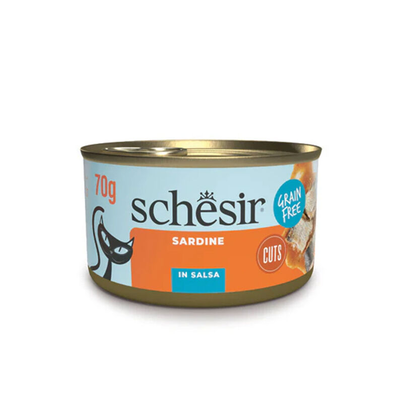 Schesir Cat Adult Filetti di sardine in salsa 70gr