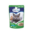 Prevital Cat Sterilised Filetti con Fegato in salsa 85gr