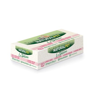 Naturalpet Le Delizie Cat Adult Multipack 85grx24pz
