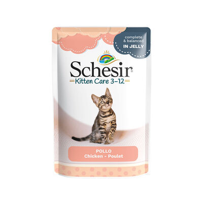 Schesir Cat Kitten Filetti di Pollo 85 gr