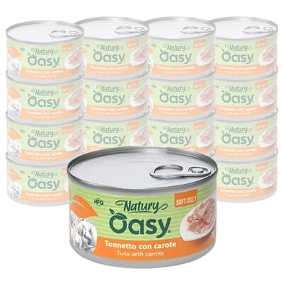 Oasy Cat Natury Tonnetto con Carote 85g