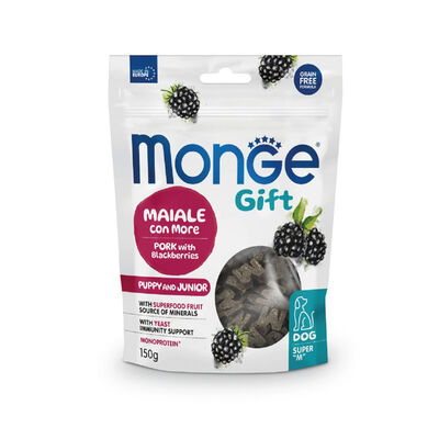 Monge Puppy Snack Maiale con More Super M 150 gr