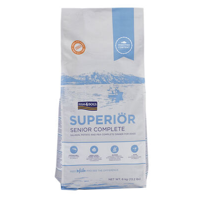 Fish4dogs Superior Dog Senior Complete Small 6Kg