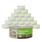 O-life Spezzatino con Manzo e piselli per Gatti Steril 70gr