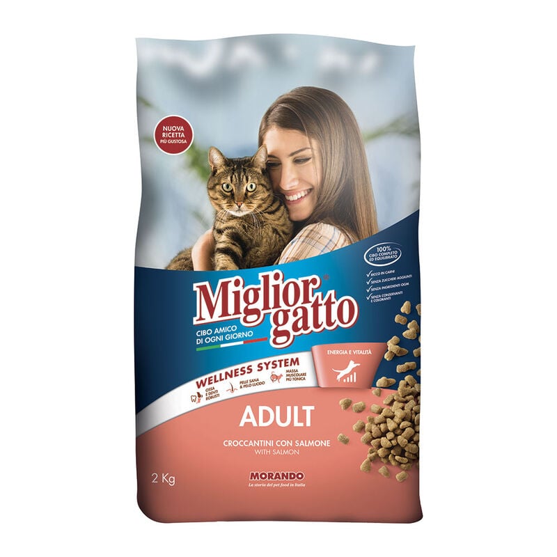 Migliorgatto Cat Adult con Salmone 2 kg