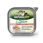 Naturalpet Le Delizie Dog Adult paté con manzo e cuore di verdure 150gr image number 0