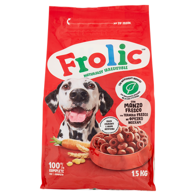 Frolic Dog con Manzo fresco 1,5 kg