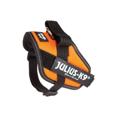 Julius-K9 Pettorina per cani mini IDC Powerharness Tg. S Arancione fluo