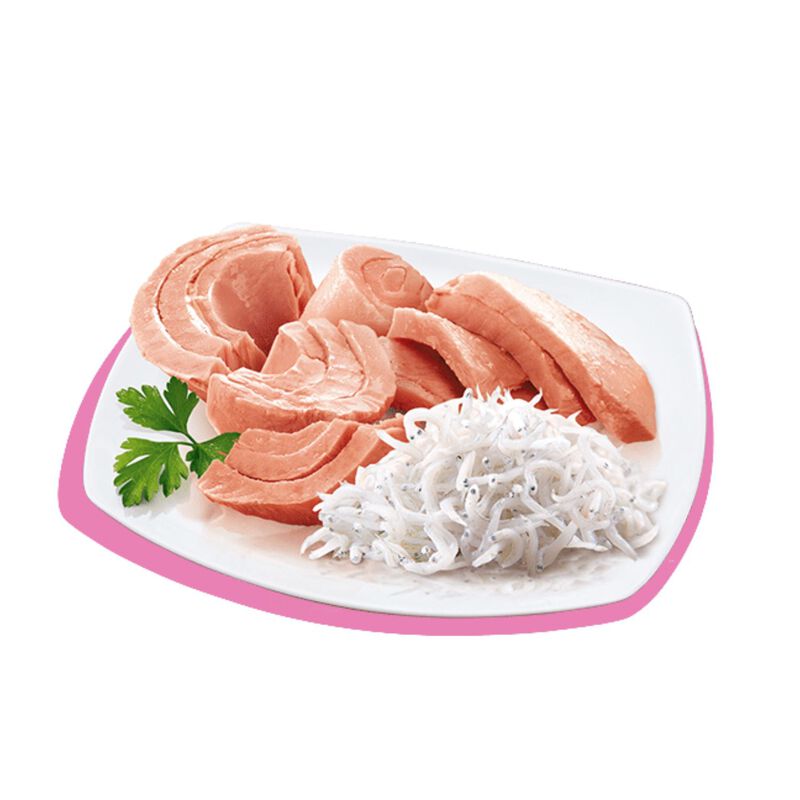 Petreet Cat Tonno rosa Tonno con pesce dell'oceano 70 gr