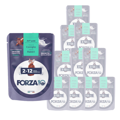 Forza10 Kitten pat&eacute; ricco in coniglio 80gr