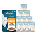 Gourmet Perle Cat Adult Filettini in Salsa con Tacchino 85 gr