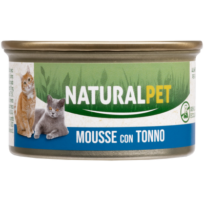 Naturalpet Cat Adult Mousse Tonno 85gr