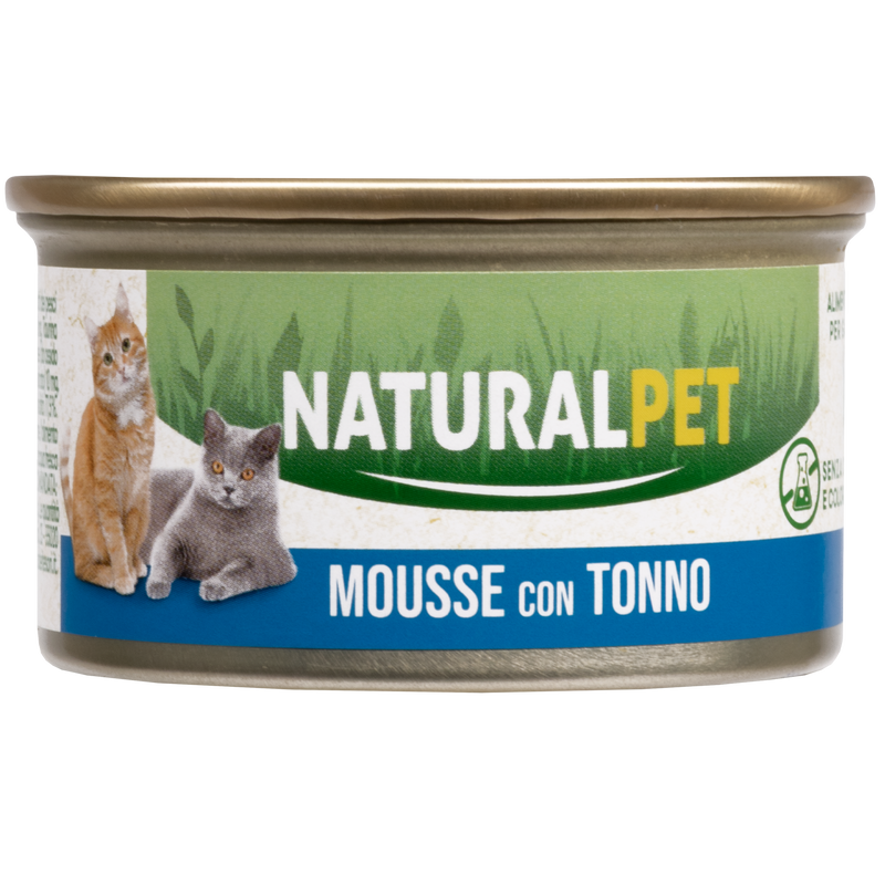 Naturalpet Cat Adult Mousse Tonno 85gr